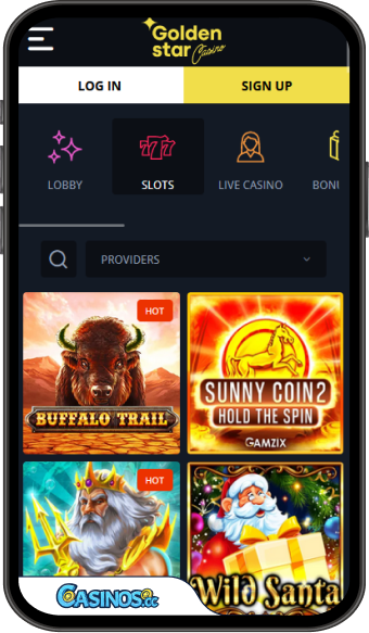 Golden-Star-Casino-Mobile-App-Mobiilikokemus