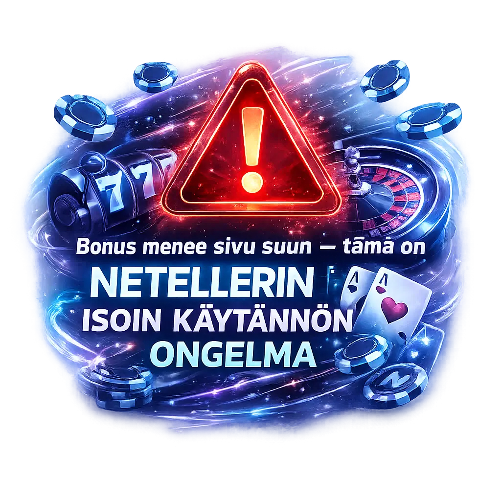 Bonus menee sivu suun – tämä on Netellerin isoin käytännön ongelma