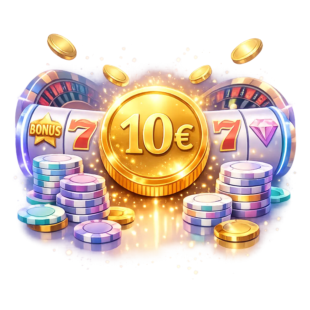 Casino minimitalletus 10 €