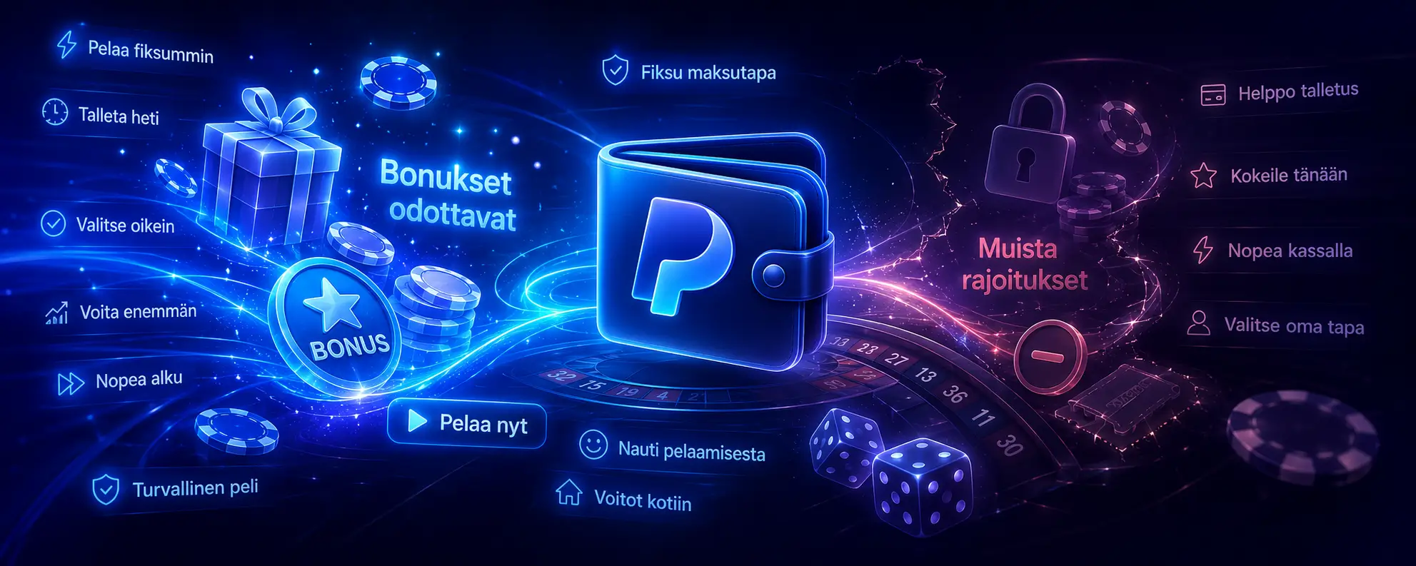 Kenelle PayPal sopii?