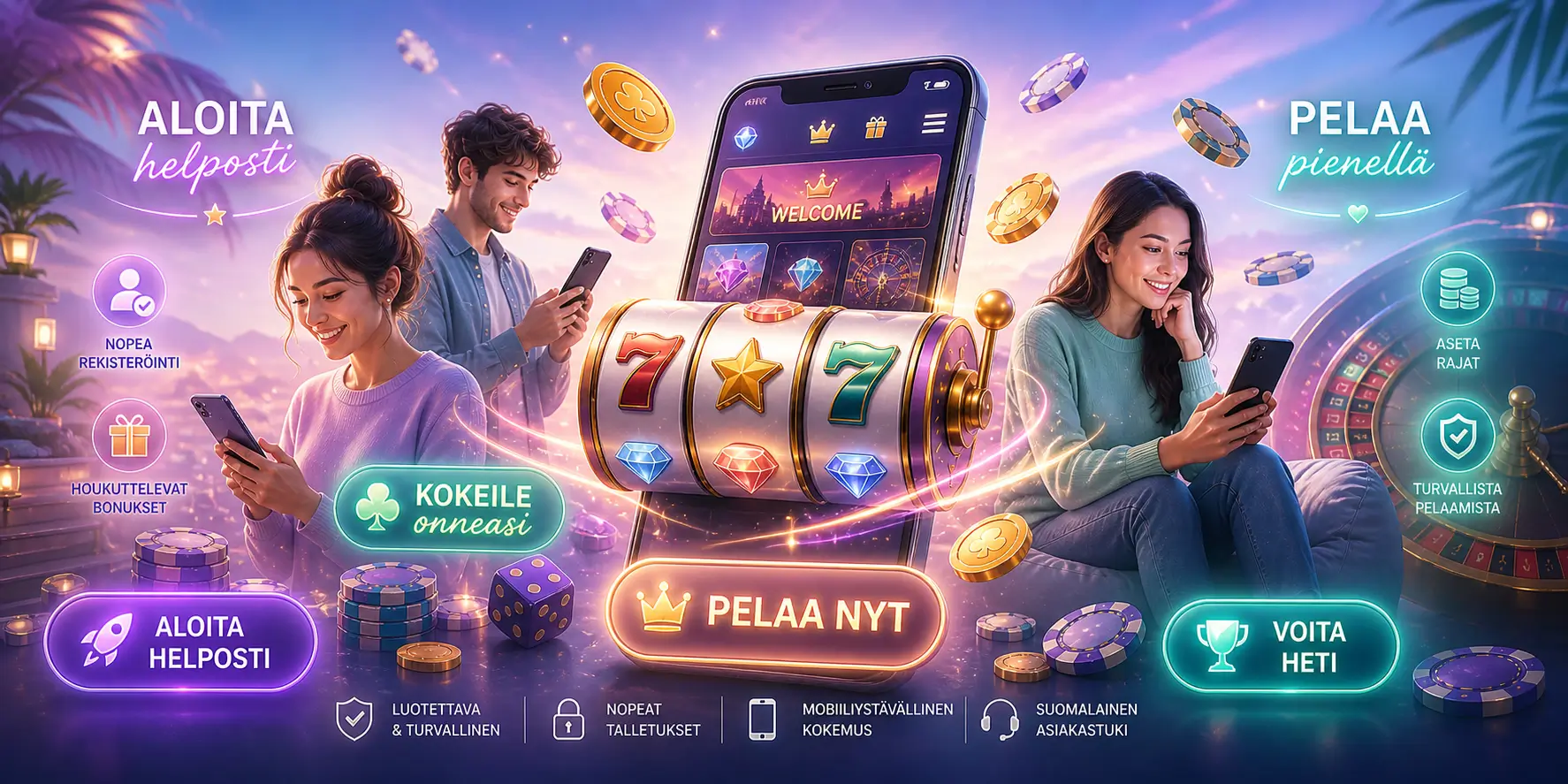 Kenelle pieni talletus sopii – ja kenelle ei