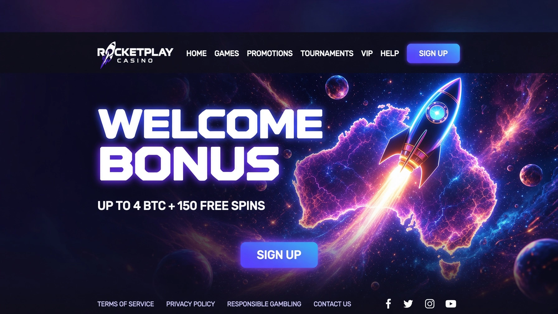 RocketPlay Casino Australia